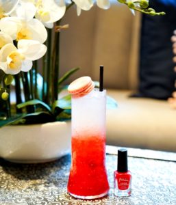 Red nails at City Retreat Spa & Salons In Newcastle