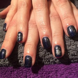 Dark Nails for Autumn at city retreat beauty salons in jesmond and newcastle