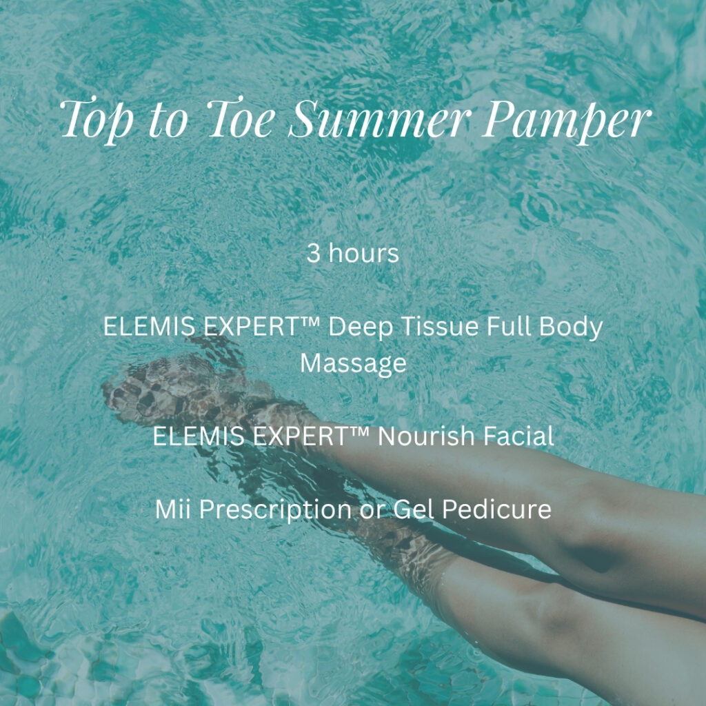TOP TO TOE SUMMER PROMOTIONS AT CITY RETREAT JESMOND